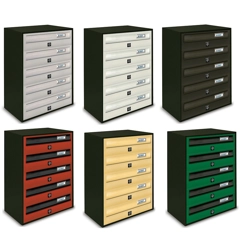 vendita online Casellario postale 5 posti jumbo foe Cassette postali, bacheche e casellari Alubox